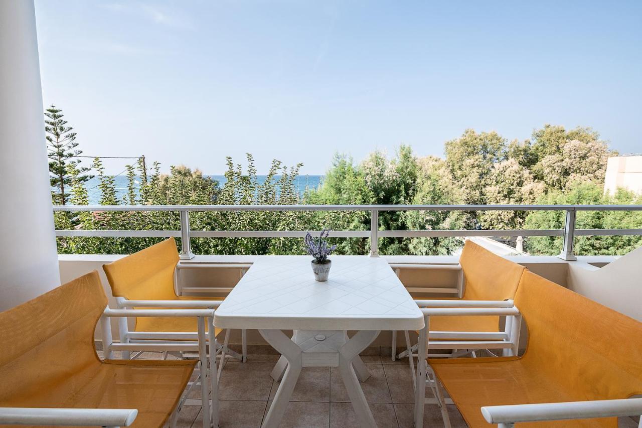 Angela Beach Aparthotel Platanias  Exterior photo