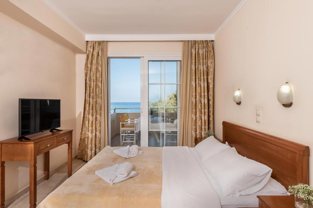 Angela Beach Aparthotel Platanias  Exterior photo