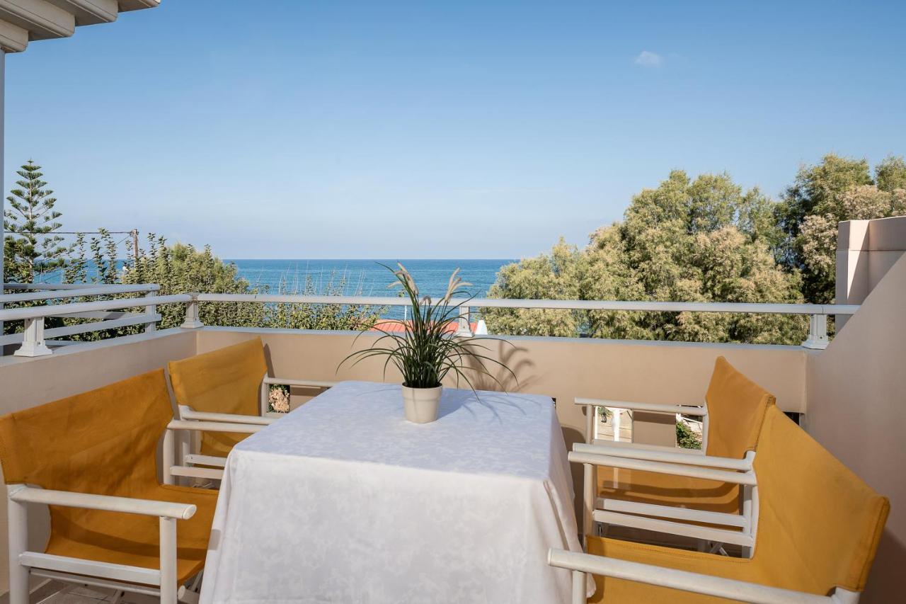 Angela Beach Aparthotel Platanias  Exterior photo