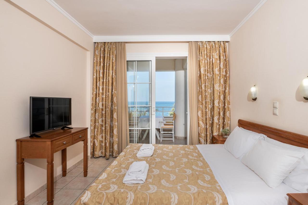 Angela Beach Aparthotel Platanias  Exterior photo